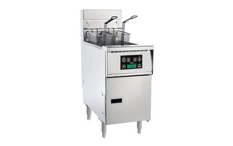 Anets Platinum Series 21L Gas Fryer with Computer Control AGP55C