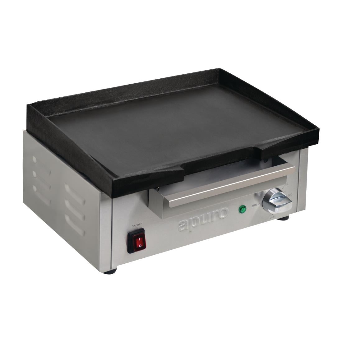 Apuro Countertop Cast Iron Griddle - DC900-A