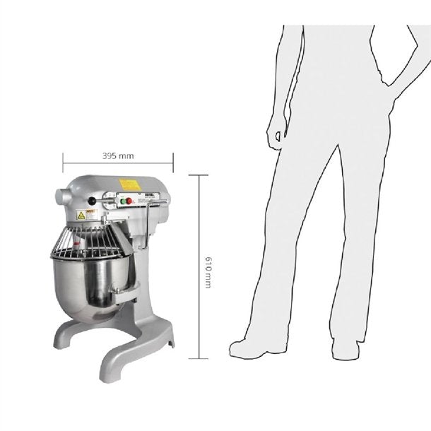 Apuro Countertop Planetary Mixer 9Ltr GL190-A