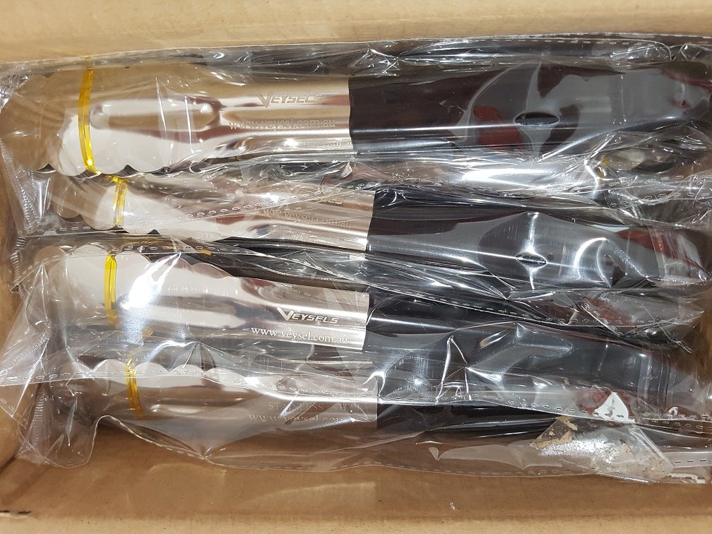 BLACK 230MM TONG