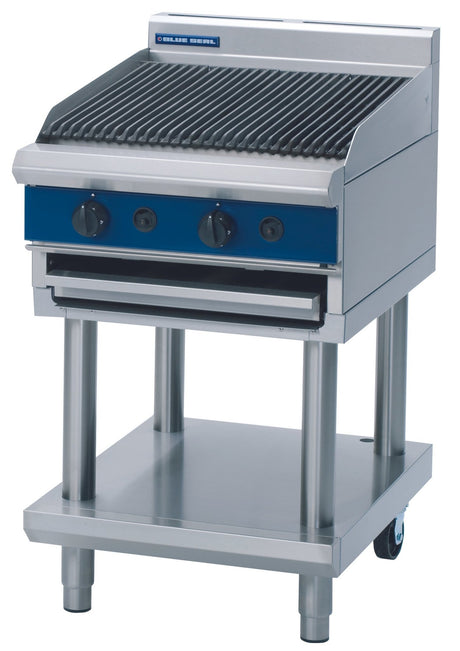 Blue Seal Evolution Series G594-LS - 600mm Gas Chargrill – Leg Stand