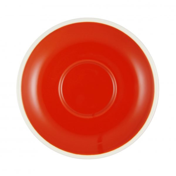 Brew-Chilli/White Espresso Saucer To Suit Bw0000 BW0005
