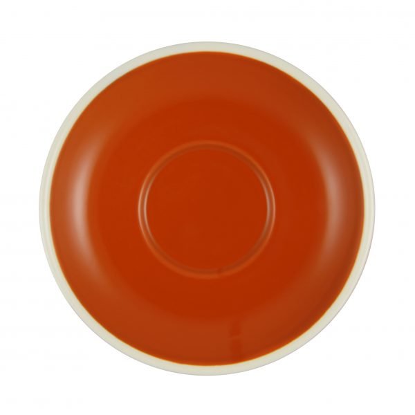 BW0140 Brew-Saffron/White Saucer To Suit Bw0130/135