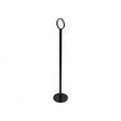 Chef Inox Table Number Stand Black- 300mm 08130-BK
