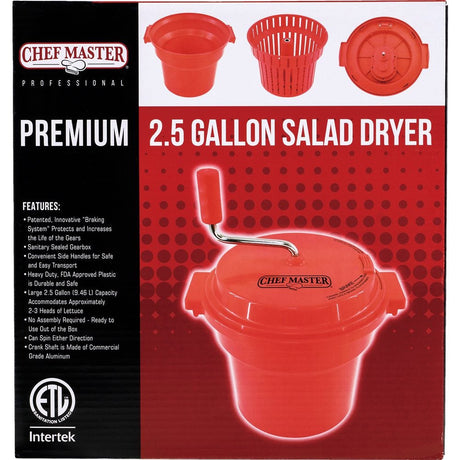 Chefmaster Salad Dryer 9.46L