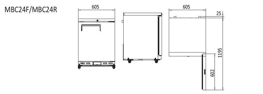 Chiller Freezer Cabinet