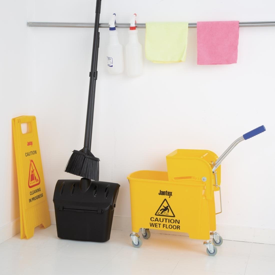 F951 Jantex Kentucky Mop Bucket Yellow
