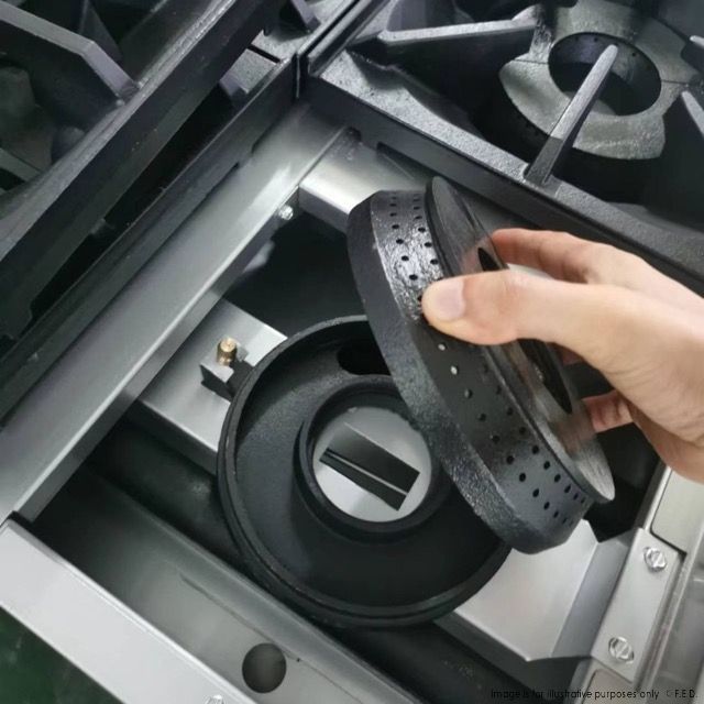 Gasmax 6 Gas Cooktop With Oven + Flame Failure GBS6TS
