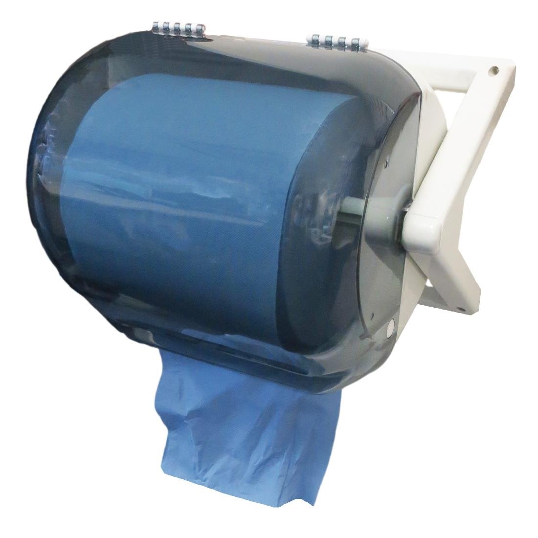 GD303 Jantex Plastic Blue Roll Dispenser