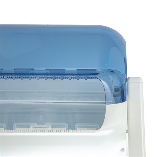 GD303 Jantex Plastic Blue Roll Dispenser