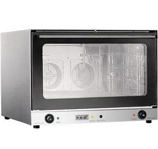 Heavy Duty Stainless Steel Convection Oven w/ Press Button Steam YXD-8AE