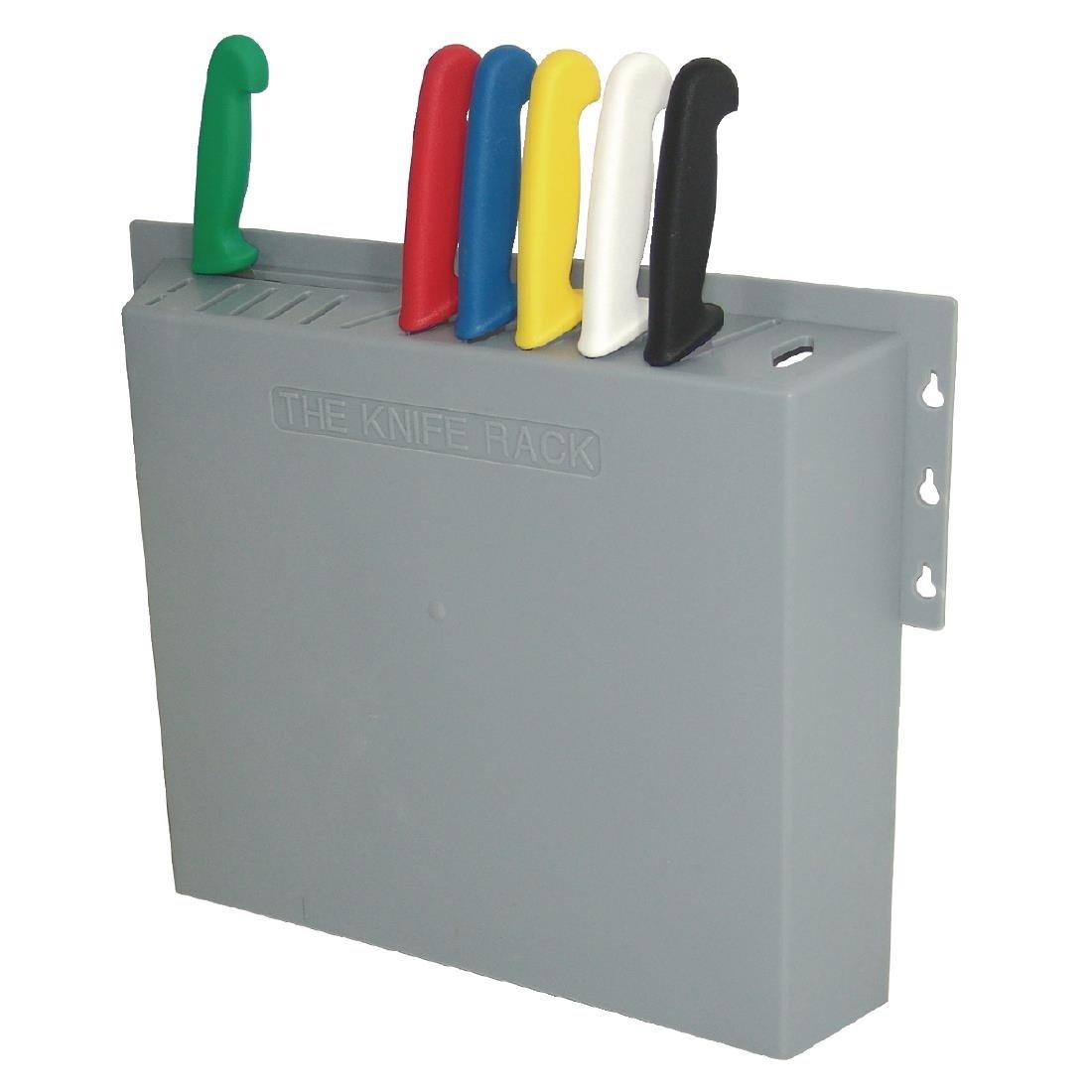 Hygiplas Plastic Knife Wall Rack