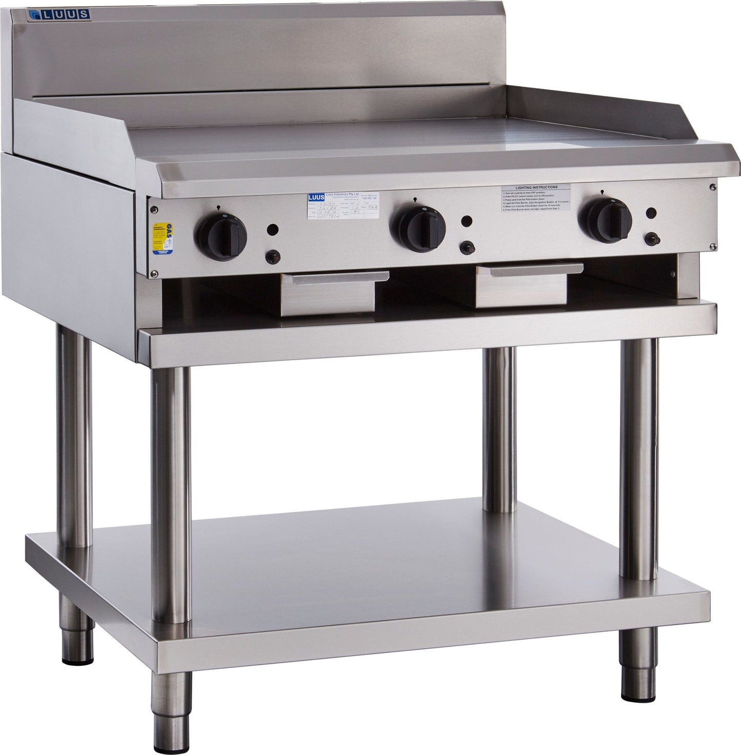 Luus CS-9P 900mm Grill & Shelf Professional Series