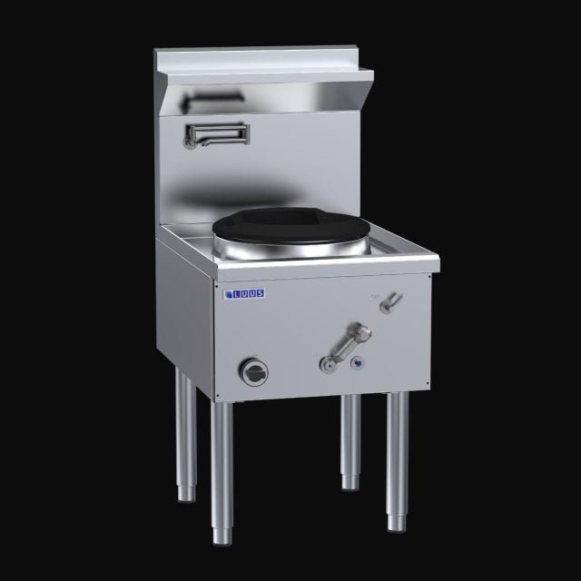 LUUS WZ-1C – Commercial Compact Waterless Wok 325mm Rings