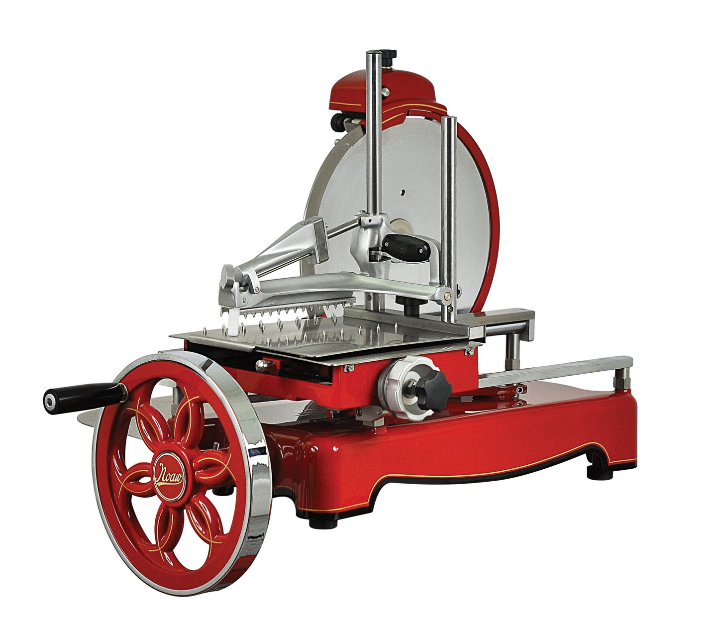 NOAW Traditional Red Flywheel Slicer - NS320M