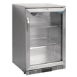Polar G-Series Counter Back Bar Cooler with Hinged Door Stainless Steel 138Ltr GL007-A
