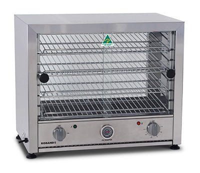 Roband PM50 Pie warmer with glass doors single side
