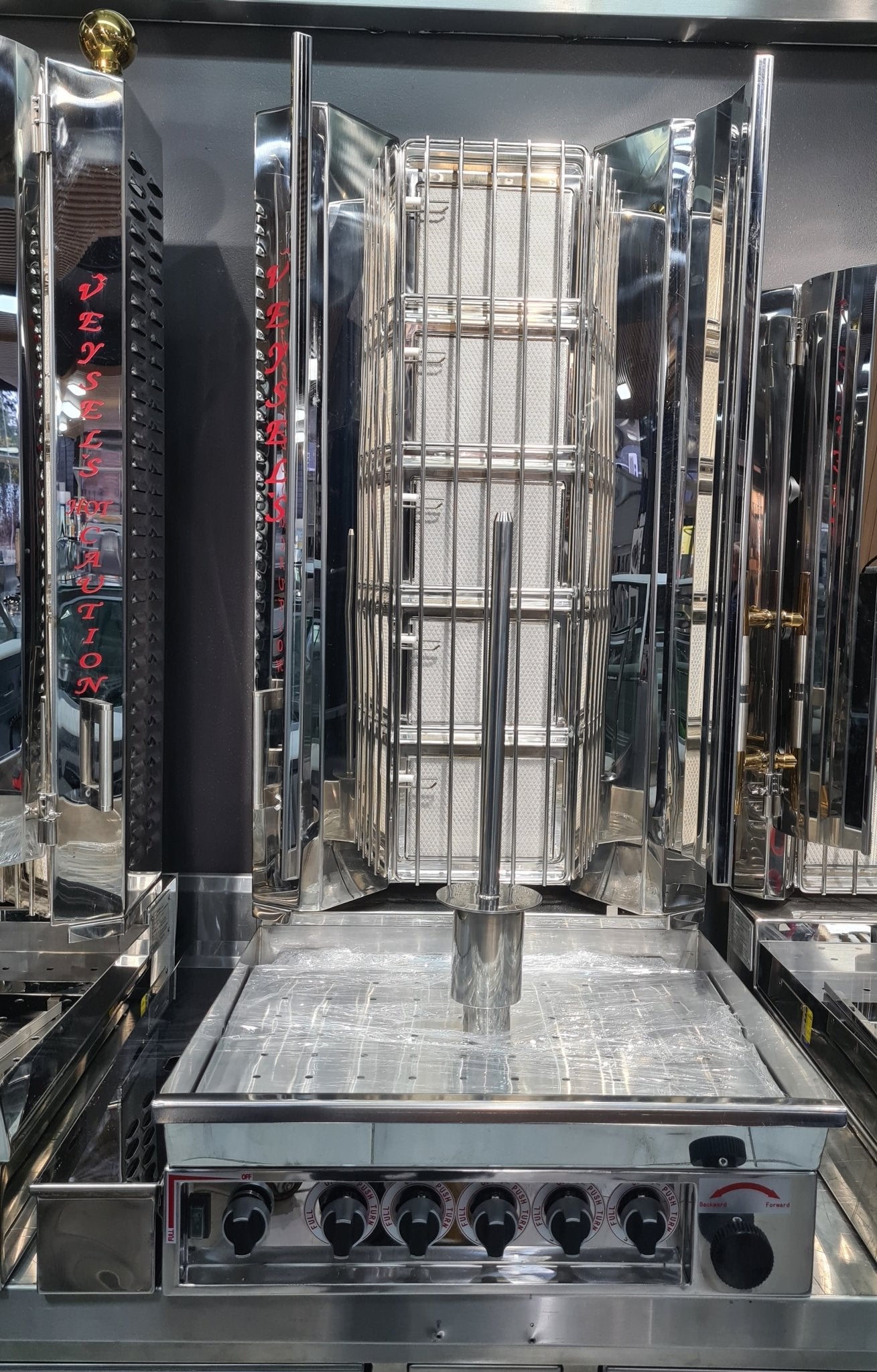 Veysel's KMB5E Semi-automatic 5 Burner Kebab Machine