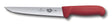 Victorinox Fibrox Straight Back Blade Sticking Knife, 18 cm Blade Length, Red 5.5501.18