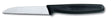 Victorinox Wavy Edge Straight Blade Paring Knife, 8 cm Blade Length, Black 5.0433