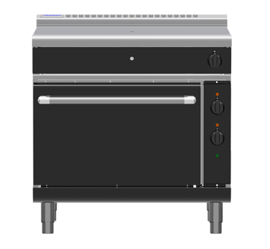 Waldorf Bold RNLB8110GEC - 900mm Gas Target Top Electric Convection Oven Range
