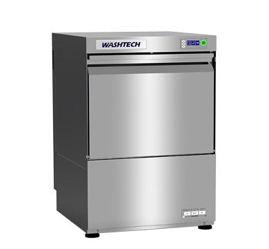 Washtech UD - Professional Undercounter Glasswasher / Dishwasher - 500mm Rack