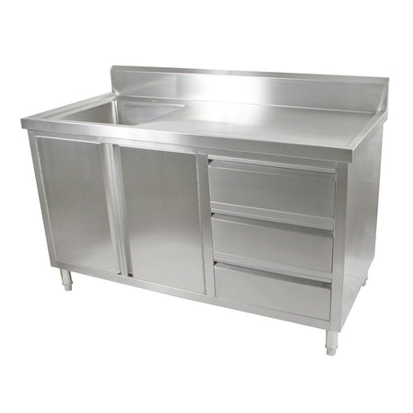 Cabinets with Sinks - Veysel's Catering Equipment