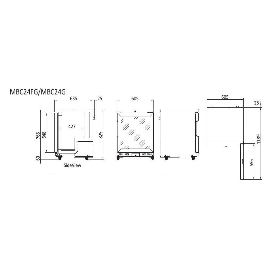 Chiller Fridge Cabinet