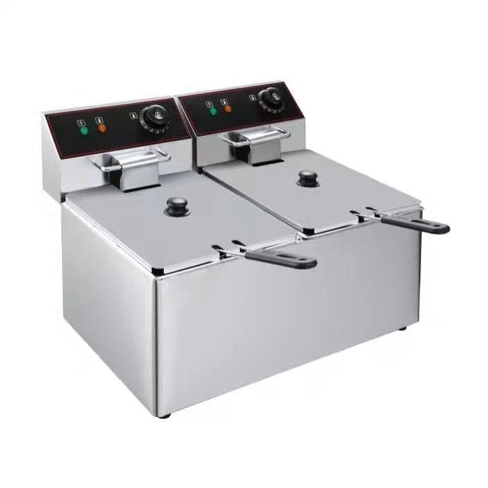 Double Bench Top Electric Fryer  2 x 11 Litre