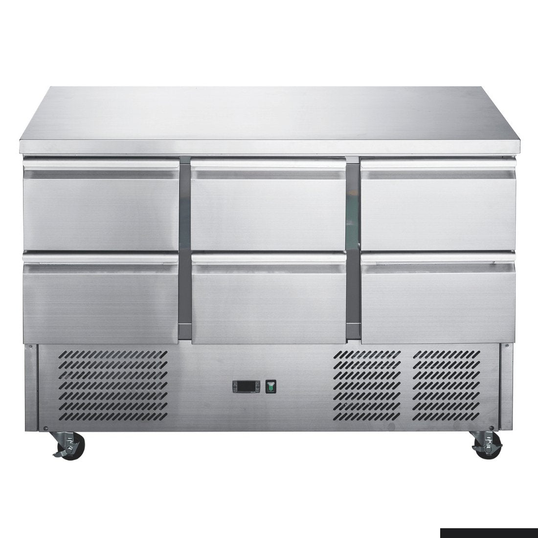 FED - X Six Drawer Salad Prep Fridge - XGNS1300D - 6D
