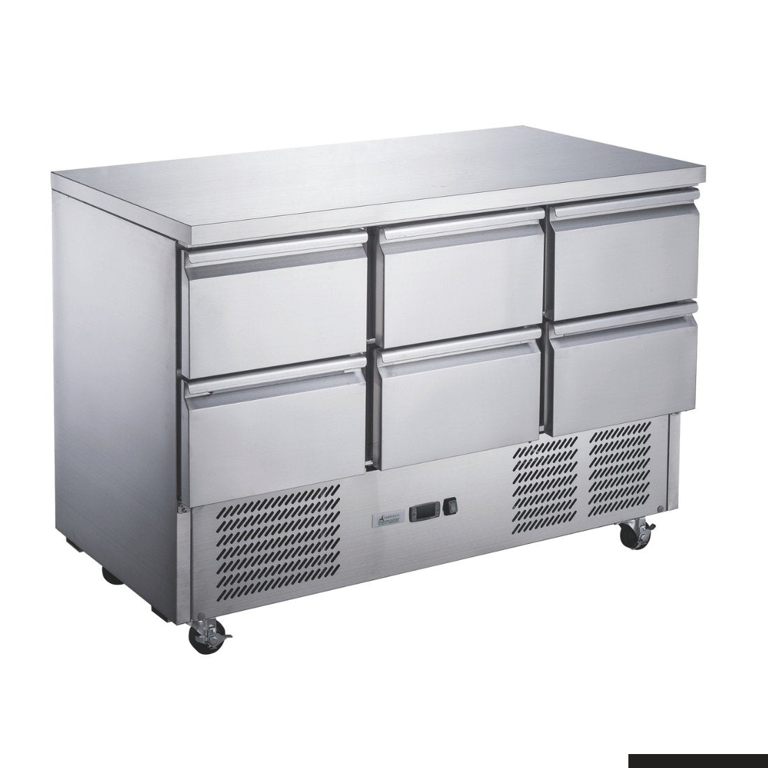 FED - X Six Drawer Salad Prep Fridge - XGNS1300D - 6D