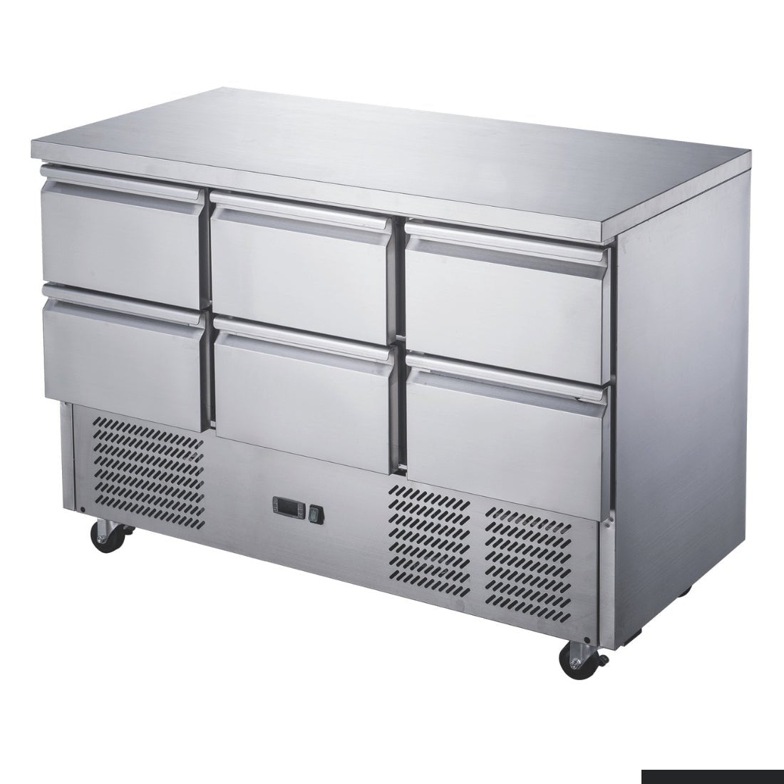 FED - X Six Drawer Salad Prep Fridge - XGNS1300D - 6D