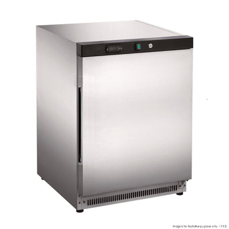 Fed - X Stainless Steel Upright Static Fridge XR200SS