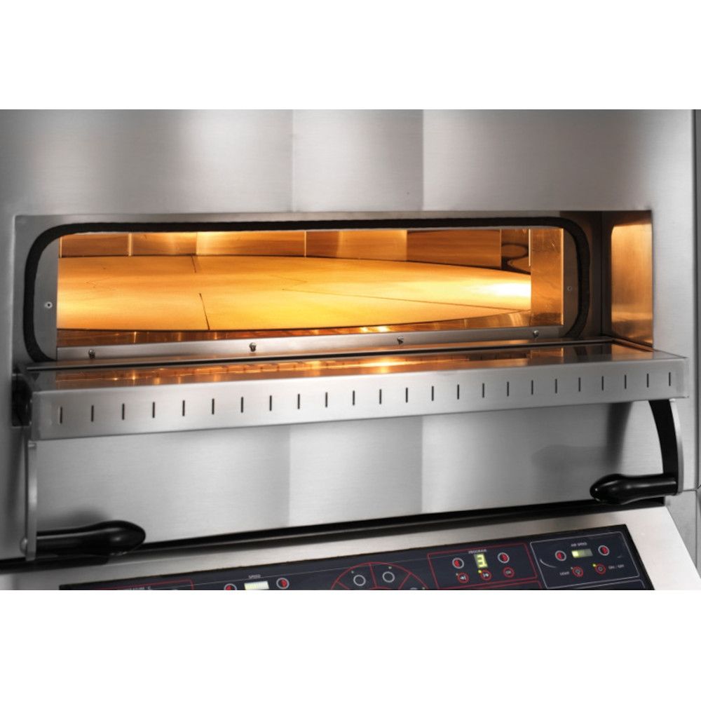 GAM The Prince Rotating Deck Pizza Oven on Cupboard Base