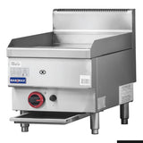 GASMAX Benchtop Single Bunner Griddle - JUS - TRG40E