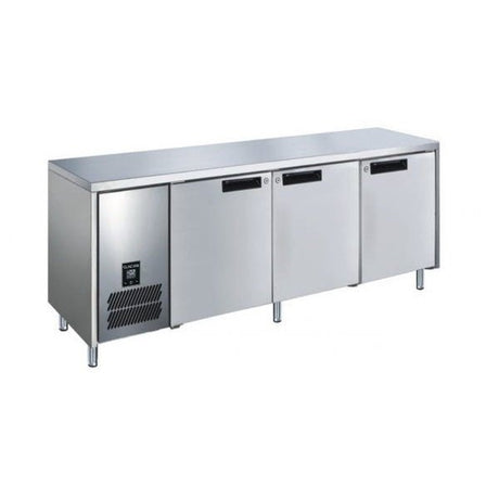 Glacian BCS61420 Slimline 660mm Deep 2 Door S/S Underbench Fridge