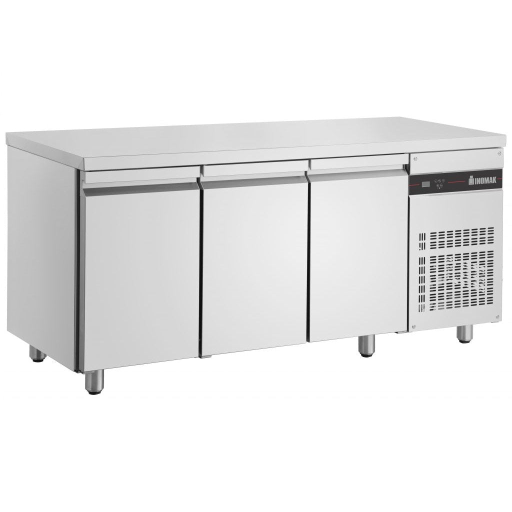 Inomak UBI7134 STAINLESS STEEL UNDERCOUNTER FRIDGE 1345MM