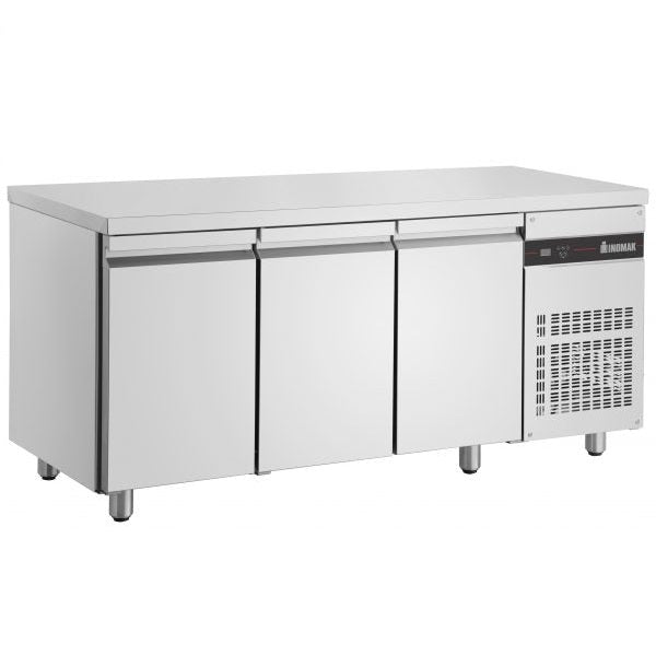 Inomak UBI7179 STAINLESS STEEL UNDERCOUNTER FRIDGE 1790MM