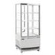 Polar C - Series Energy Efficient Curved Door Display Fridge White 86Ltr