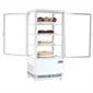 Polar C - Series Energy Efficient Curved Door Display Fridge White 86Ltr