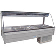 Roband Curved Glass Refrigerated Display Bar - 10 pans - CFX25RD