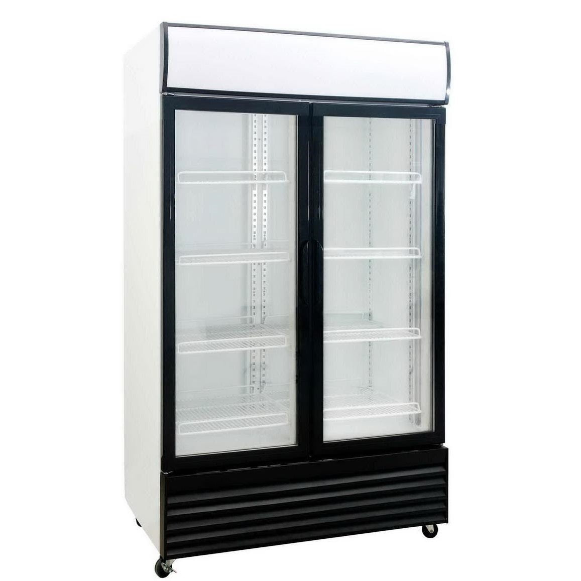 Saltas DFS1000 Double Glass Door Fridge