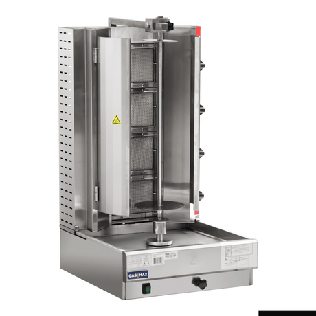 Semi - automatic 4 Burner NG Kebab Machine KB - 4