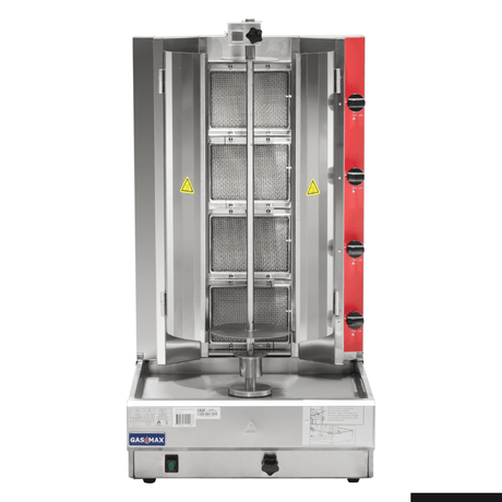 Semi - automatic 4 Burner NG Kebab Machine KB - 4