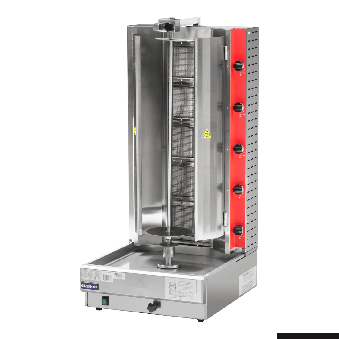 Semi - automatic 5 Burner NG Kebab Machine KB - 5