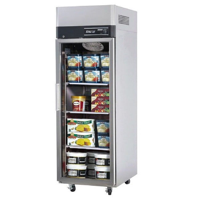 Turbo Air KF25-1G Top Mount Glass Door Freezer