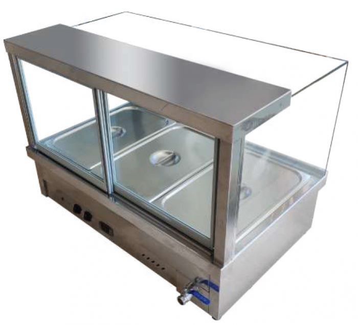 WET HOT FOOD DISPLAY 730 MM CRB-4 Simco