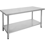 0900-7-WB Economic 304 Grade Stainless Steel Table 900x700x900