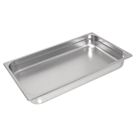 6 Pack of Stainless Steel Gastronorm Pan 1/1 40mm Deep