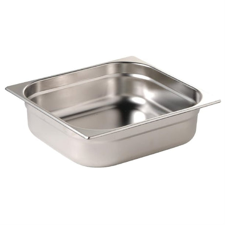6 Pack of Stainless Steel Gastronorm Pan 1/2 150mm Deep